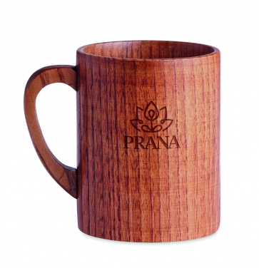 Logotrade promotional giveaways photo of: Oak wooden mug 280 ml