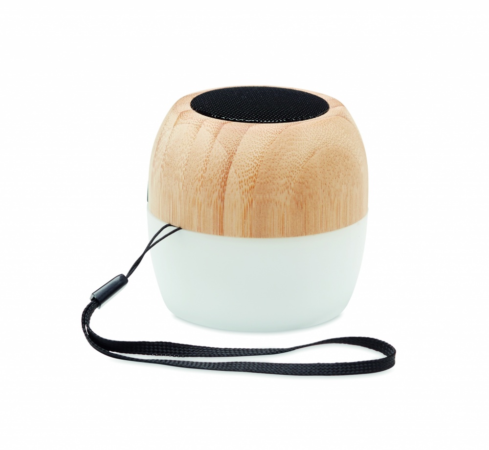 Logo trade promotional items picture of: 5.0 wireless bamboo speaker