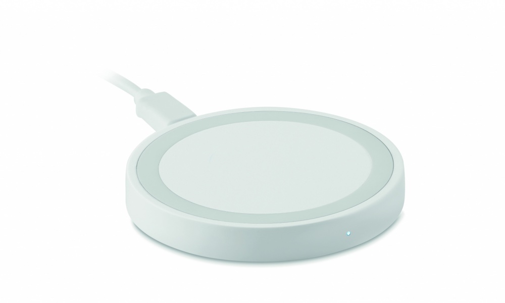 Logo trade promotional merchandise image of: Small wireless charger 15W