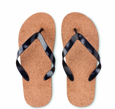 Logo trade promotional merchandise photo of: Cork beach slippers M