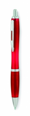 Logo trade promotional giveaways image of: Ball pen in RPET