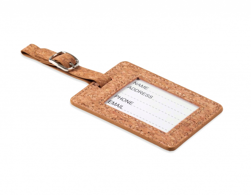 Logotrade promotional gifts photo of: Cork luggage tag