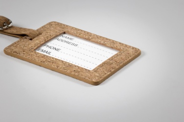 Logotrade corporate gifts photo of: Cork luggage tag