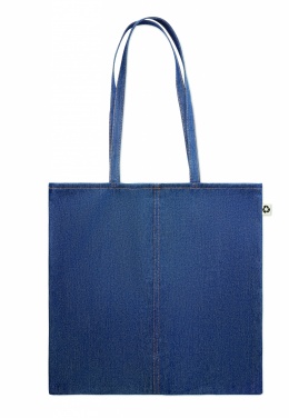 Logo trade promotional merchandise image of: Recycled denim shopping bag