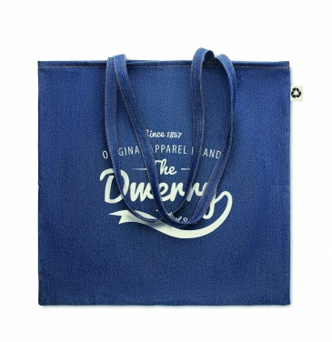 Logo trade corporate gift photo of: Recycled denim shopping bag