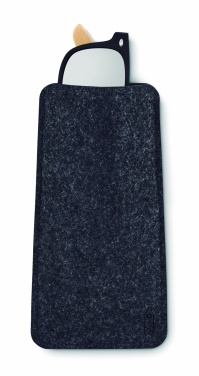 Logotrade business gift image of: RPET felt glasses case