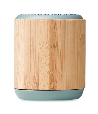 Logo trade promotional gifts picture of: 5.3 wireless bamboo speaker