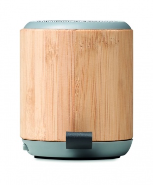 Logo trade advertising product photo of: 5.3 wireless bamboo speaker