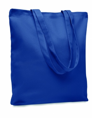 Logo trade promotional giveaways picture of: 270 gr/m² Canvas shopping bag