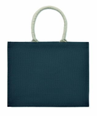 Logotrade promotional giveaway picture of: Jute bag with cotton handle