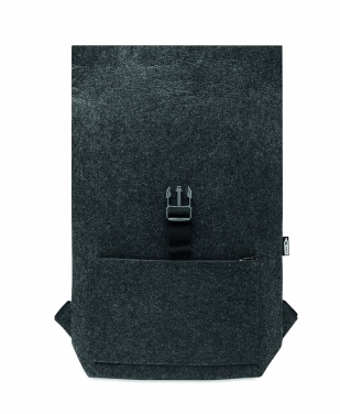 Logo trade promotional items image of: RPET felt backpack