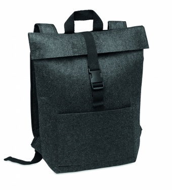 Logo trade promotional products picture of: RPET felt backpack