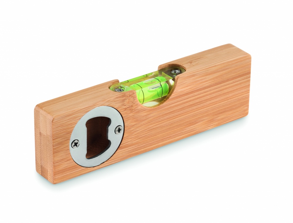 Logo trade promotional product photo of: Spirit level and bottle opener