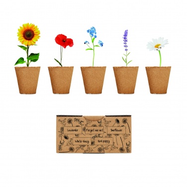 Logo trade promotional products image of: Flowers growing kit