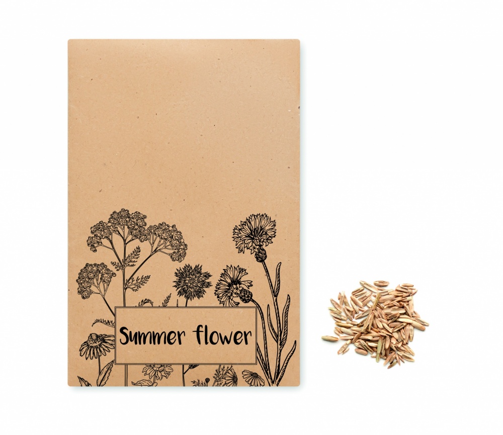 Logotrade promotional item image of: Flowers mix seeds in envelope