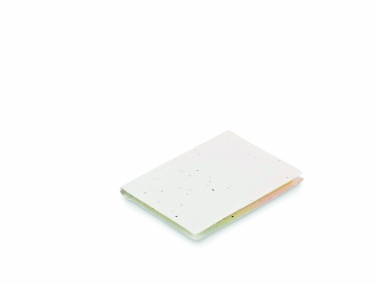 Logo trade promotional gifts picture of: Seed paper sticky note pad