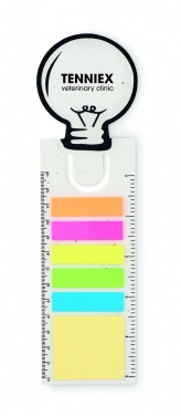 Logo trade advertising products picture of: Seed paper bookmark w/memo pad