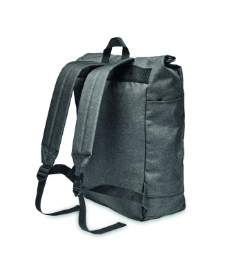 Logo trade promotional products picture of: 600D RPET 2 tone backpack