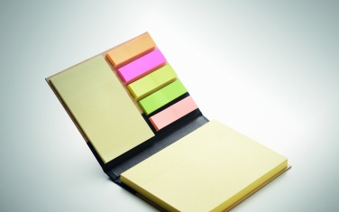 Logotrade promotional gift image of: Bamboo sticky note memo pad