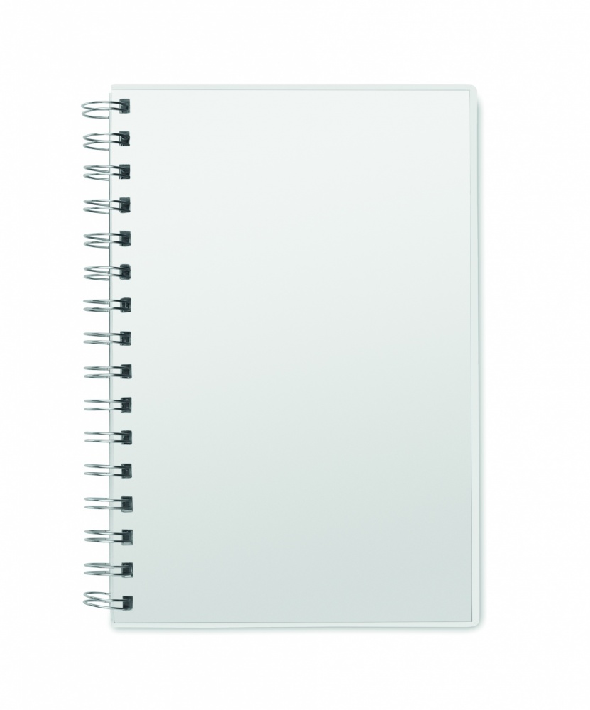 Logo trade promotional item photo of: A5 RPET notebook recycled lined