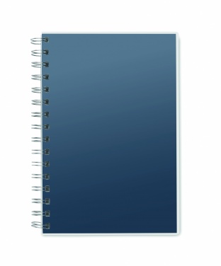 Logotrade promotional product picture of: A5 RPET notebook recycled lined