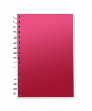 Logo trade promotional items picture of: A5 RPET notebook recycled lined