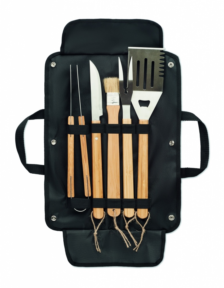 Logotrade corporate gift image of: 5 Barbecue tools in pouch