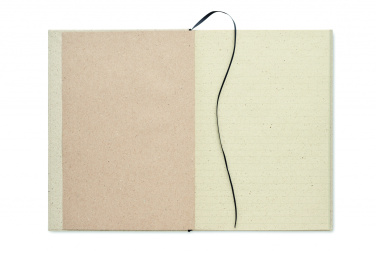 Logo trade corporate gifts picture of: A5 grass notebook 80 lined