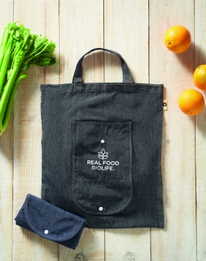 Logo trade promotional item photo of: Foldable shopper bag 140 gr/m²