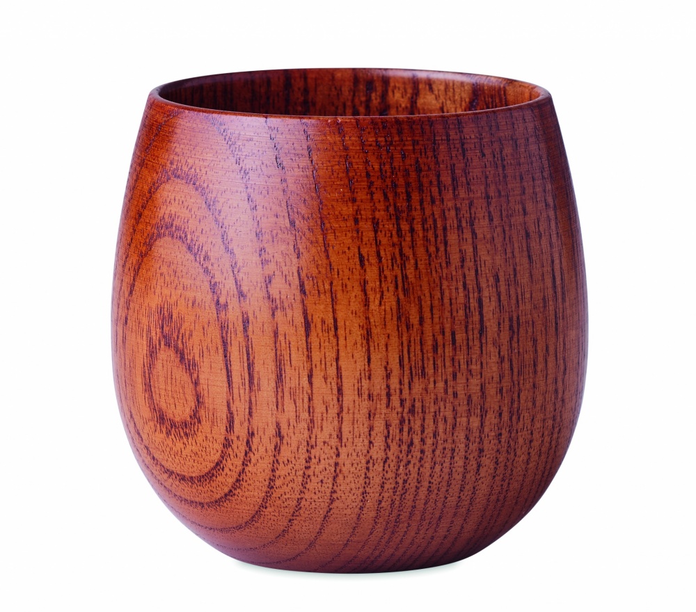 Logotrade promotional item picture of: Oak wooden mug 250 ml