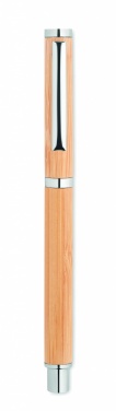 Logo trade promotional gifts picture of: Bamboo gel pen