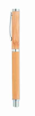 Logotrade promotional items photo of: Bamboo gel pen