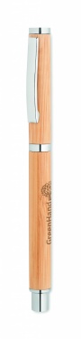 Logotrade promotional merchandise picture of: Bamboo gel pen