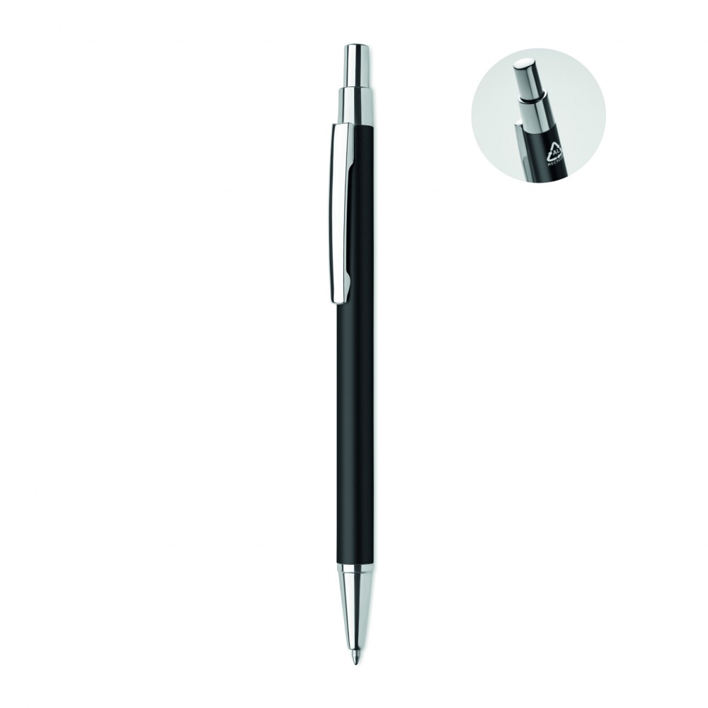 Logotrade business gift image of: Recycled aluminium ball pen