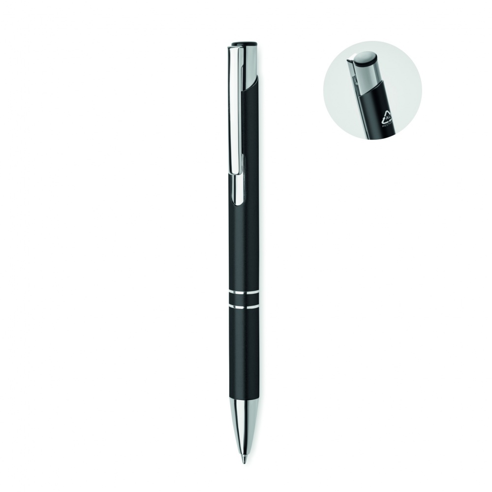 Logo trade business gift photo of: Recycled aluminium ball pen