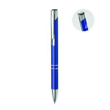 Logo trade promotional giveaways image of: Recycled aluminium ball pen