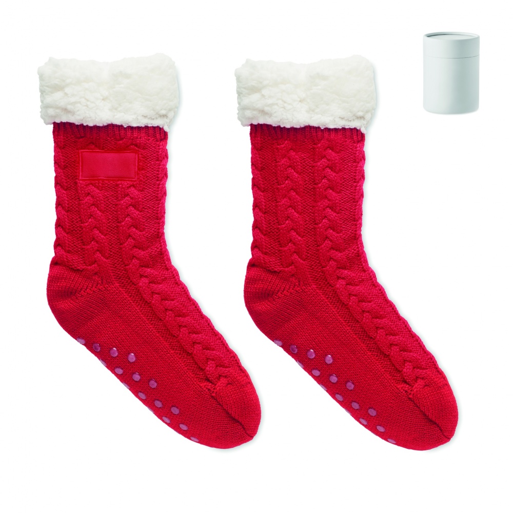 Logotrade business gift image of: Pair of slipper sock L