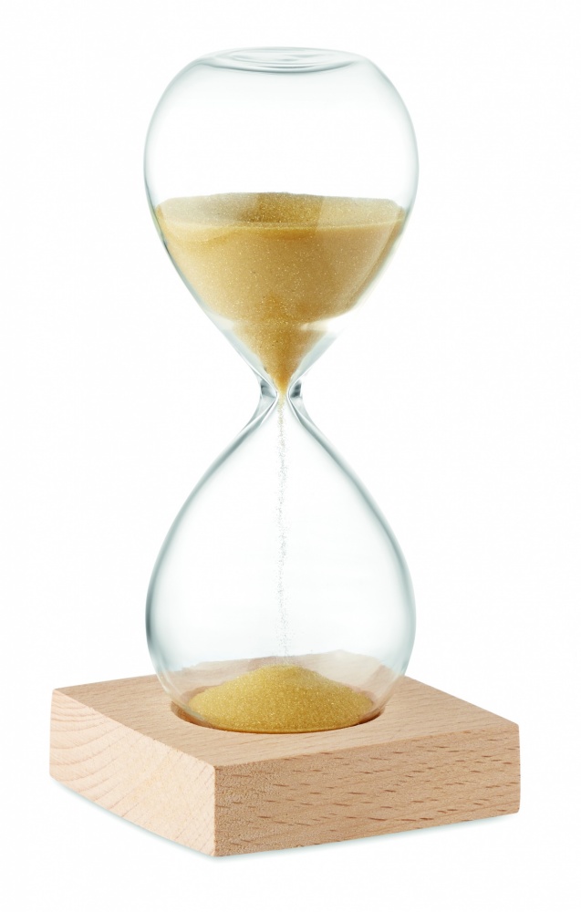 Logo trade promotional giveaway photo of: 5 minute sand hourglass