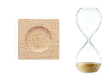 Logo trade advertising product photo of: 5 minute sand hourglass