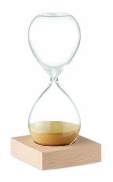 Logo trade corporate gifts picture of: 5 minute sand hourglass