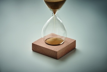 Logo trade promotional gifts picture of: 5 minute sand hourglass