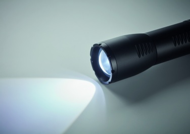 Logo trade promotional merchandise picture of: Small aluminium LED flashlight