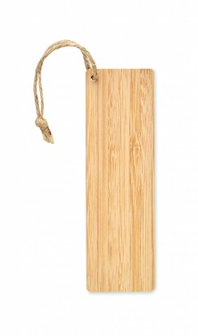 Logo trade corporate gifts picture of: Bamboo bookmark