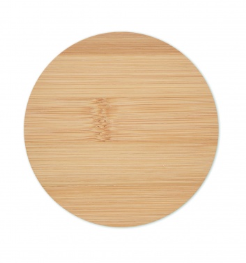 Logotrade promotional merchandise photo of: Bamboo round coaster