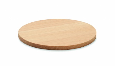 Logo trade corporate gift photo of: Bamboo round coaster