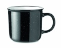 Ceramic vintage mug 400 ml, Black