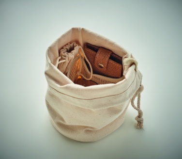 Logo trade corporate gifts image of: Small Organic cotton bag