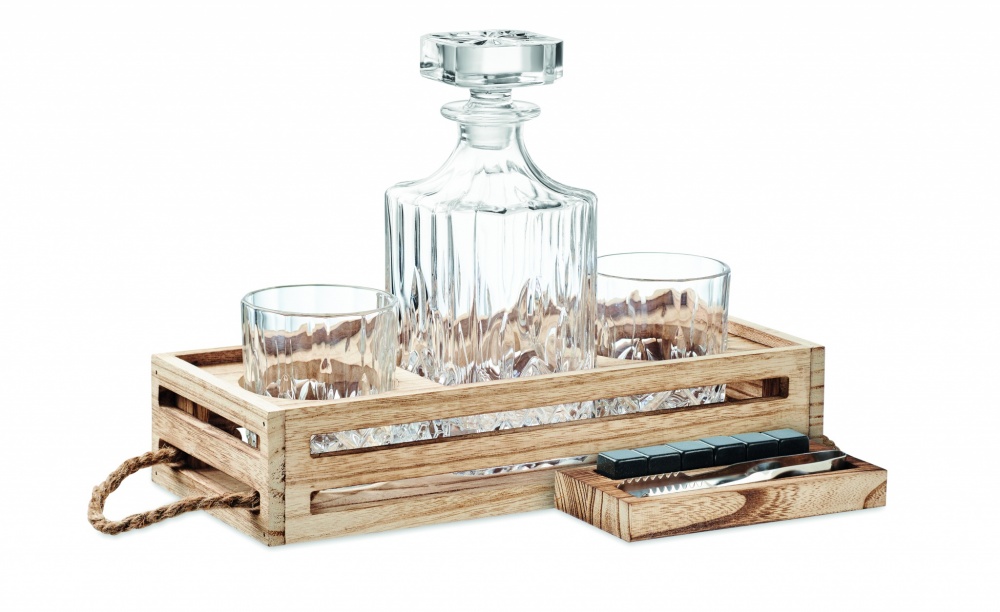 Logotrade promotional item image of: Luxury whisky set