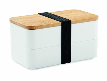 Logotrade promotional product picture of: Lunch box in PP and bamboo lid