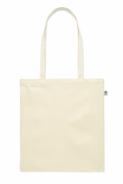 Logotrade promotional item image of: Organic cotton shopping bag